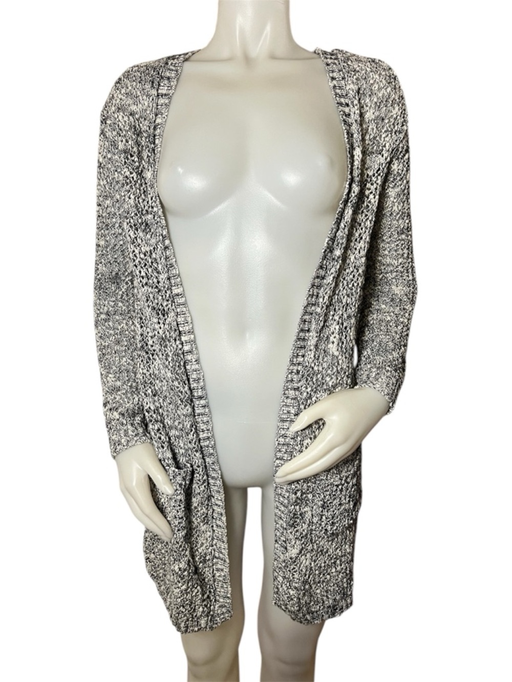 Arizona Jean Company Marled Gray Cardigan